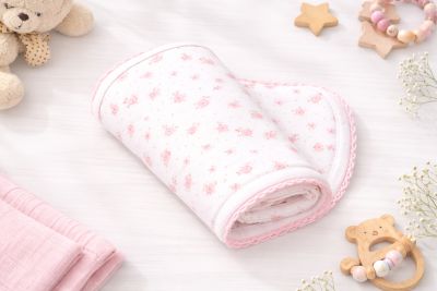 Babitas Estampadas Algodon Doble Con Picot- Varios modelos