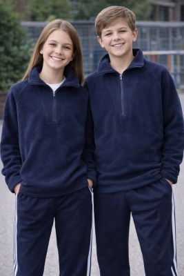 Buzo Polar con Cierre Liso