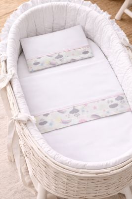 Sabana Moise-Catre Batista Pique Estampada 3 Piezas