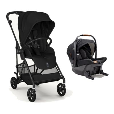 Cochecito Modular Melio Carbon Ultraliviano Con Huevito Joie Sprint Isofix Integrado