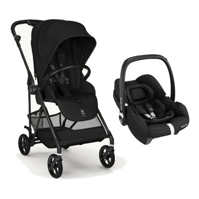 Cochecito Modular Melio Carbon Ultraliviano Con Huevito Maxi Cosi CabrioFix