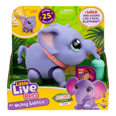 Little Live Pets Toots Elefante Interactivo - My Walking Elephant