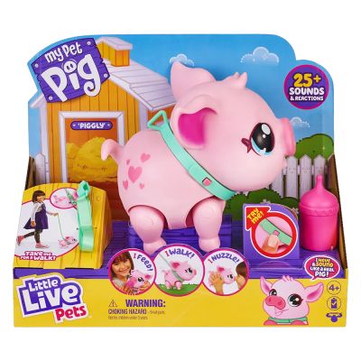 Little Live Pets Piggly Cerdito Interactivo - My Walking Pig
