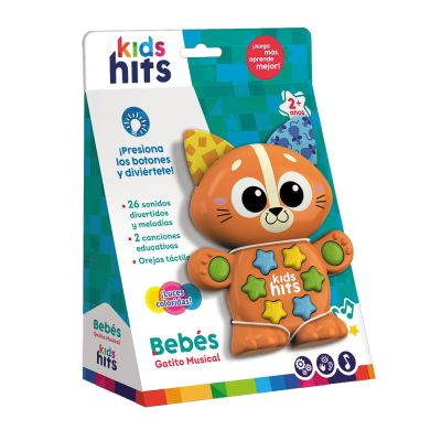 Gatito Musical con Sonidos y Luces