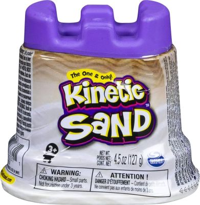 Arena Kinetic Sand Contenedor Individual de Mini Castillo - Masa