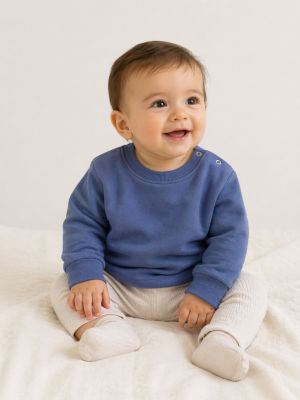 Buzo de Algodon Frizado Liso