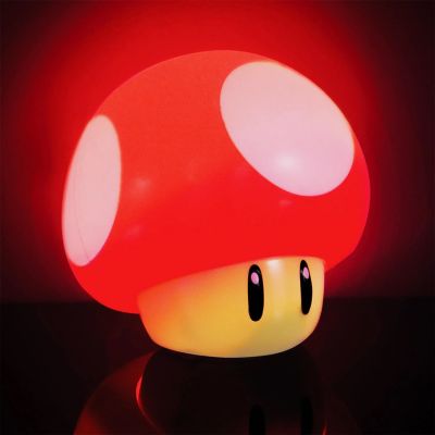 Lámpara Super Mushroom SquishyGlo - Velador Champiñon