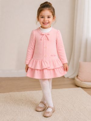 Vestido Manga Larga Plush Bolado