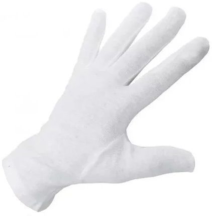 Guantes blancos (Comunion u otro uso) Algodon Liso Chico