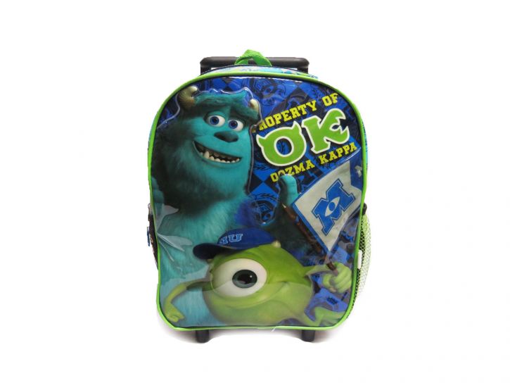 Mochila con Carro Monsters University 30 CM Solo un bolsillo lateral de red