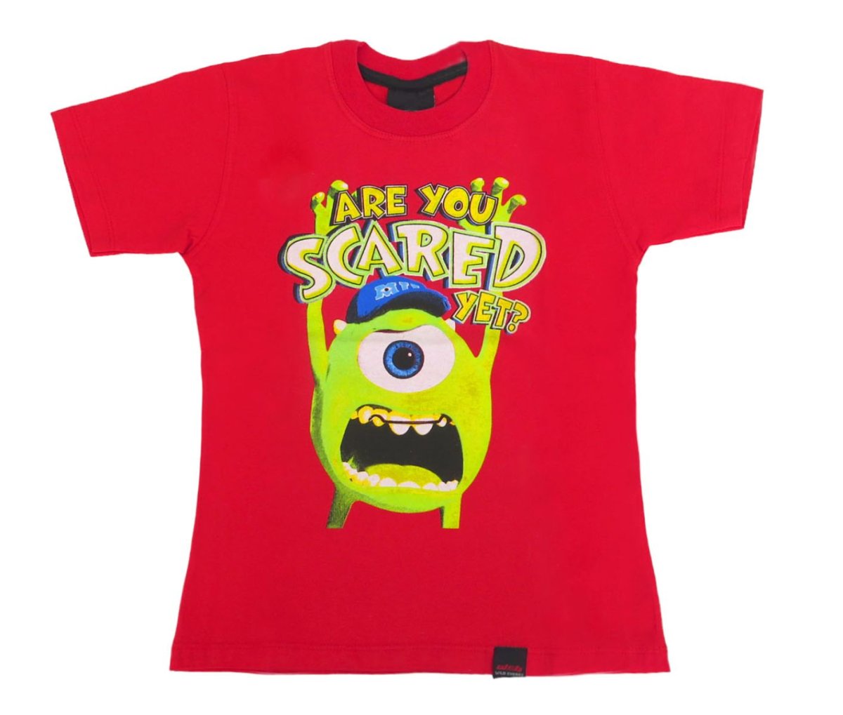 Remera Personaje Manga Corta Estampado Monster Inc