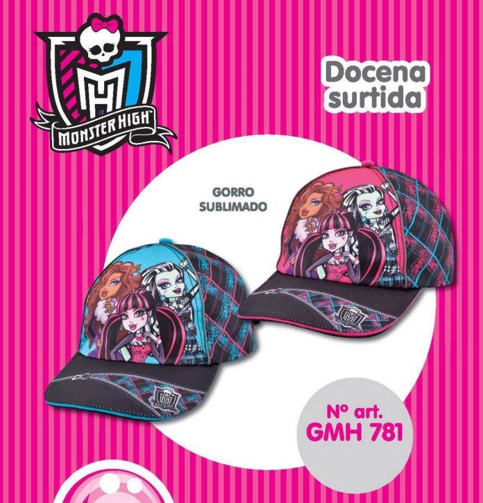 gorro cap Monster High