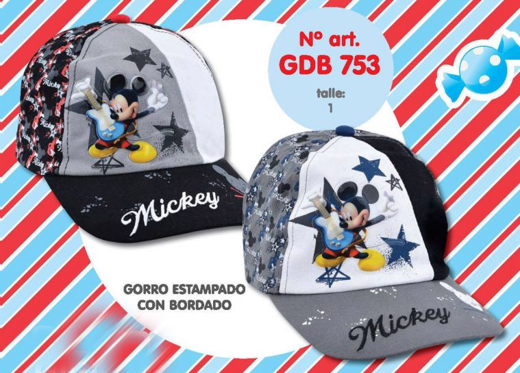 Gorro Cap Visera Disney Mickey