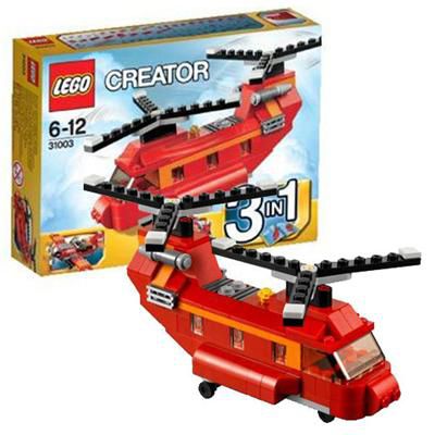 lego creator helicóptero 3 in 1