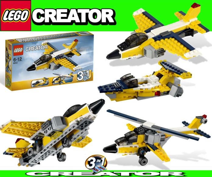 como armar un avion de lego