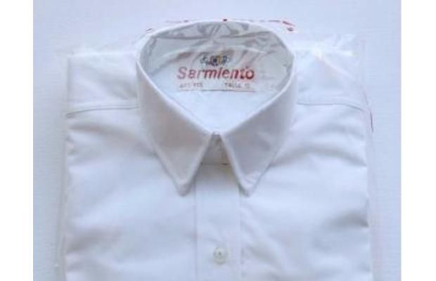 Camisa Niño Blanca Manga Larga - Colegial