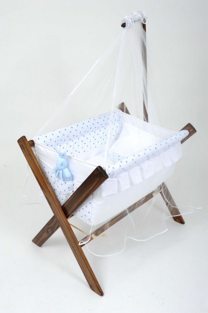 Catre de Dormir Veleritos Veleros pequeños / Blanco liso