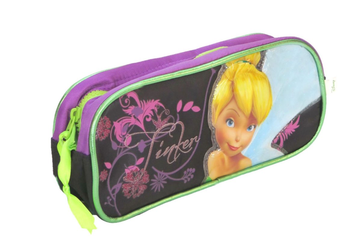 Cartuchera 1 Cierre con estampado en relieve Tinker Bell Campanita Hadas