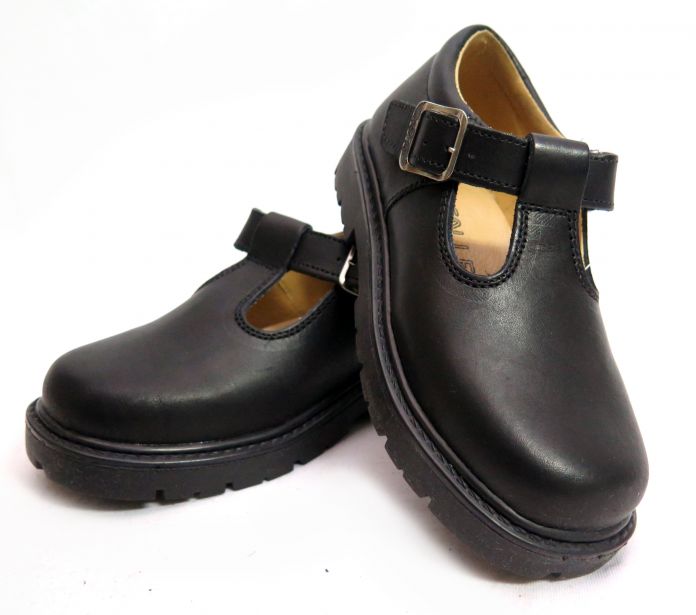 Zapato Calzado Colegial Guillermina Con Hebilla