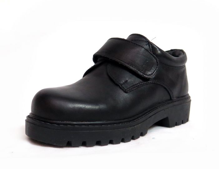 Zapato Colegial Mango Con Velcro OUTLET