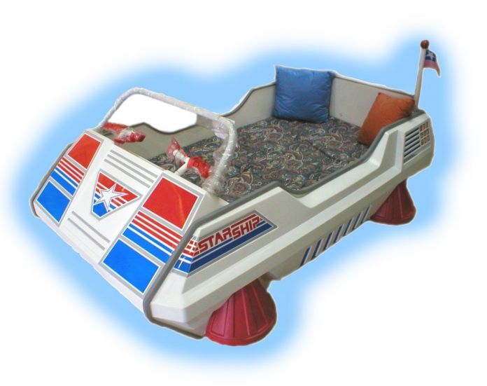 Cama NAVE ESPACIAL-  (190x90 de colchon) - NO INCLUYE COLCHON - 220 largo x 110 ancho (aprox)