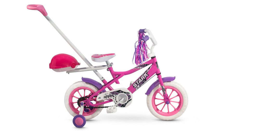OUTLET - Bicicleta rodado 12 con manija (unidad de exhibicion)