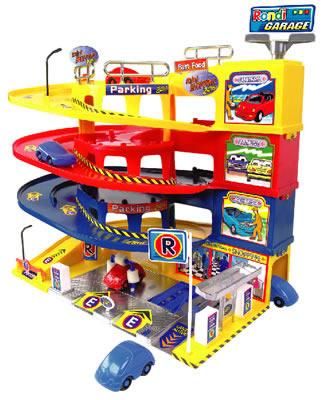 Garage 3 rampas con sonido