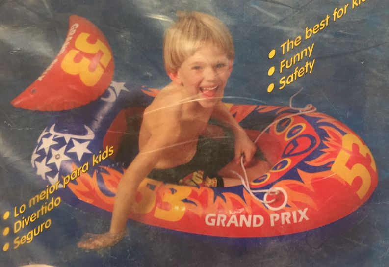 Baby Boat Child Grand Prix deluxe pool race