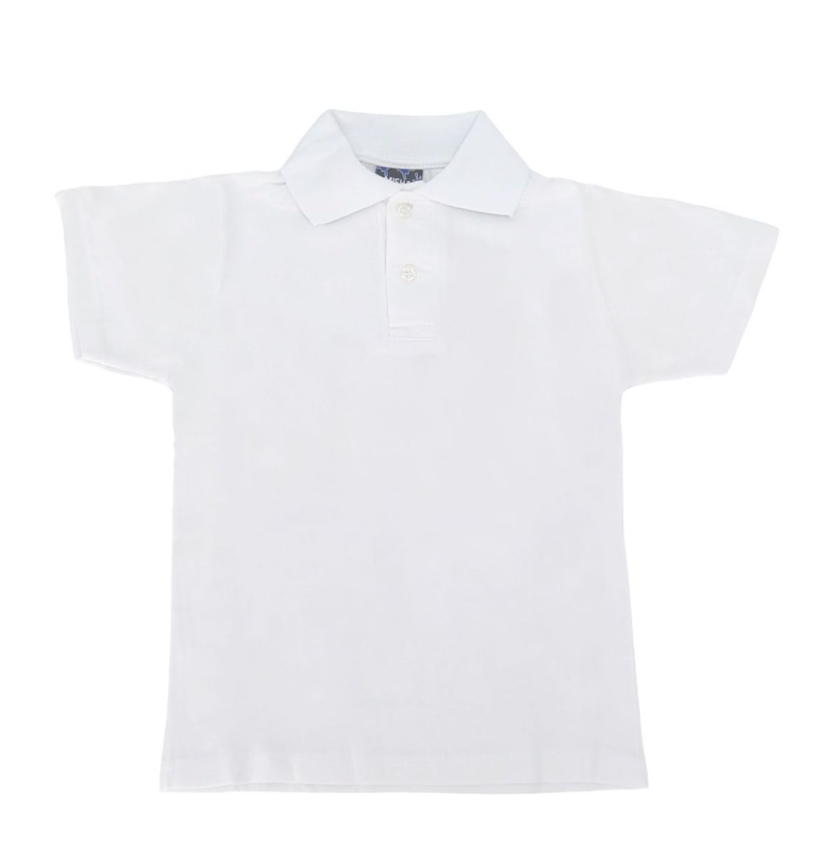 Chomba Lisa Colegial Pique SOLO BLANCA