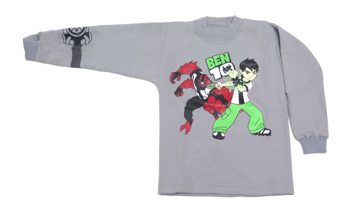 Buzo de Algodon Personaje Frizado Estampado Ben 10