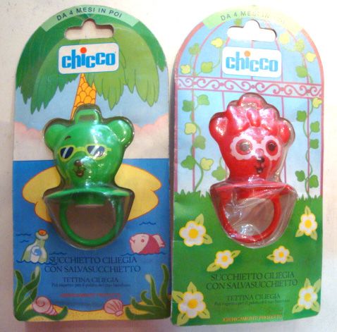 Chupete Con Tapa Portachupete de Ositos