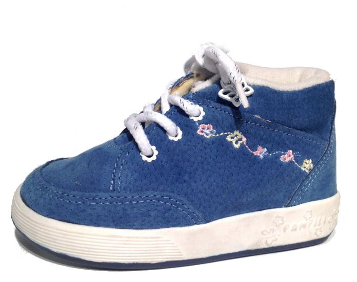 Botita Jean Gamuza Bota Bordada