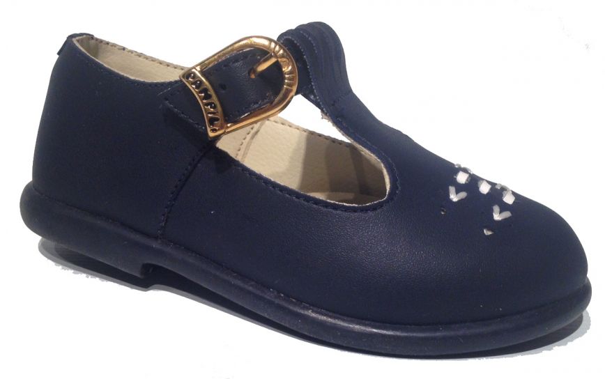 Guillermina cuerina con aplique  y hebilla