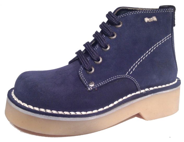 Bota Borcego Gamuza Cordon