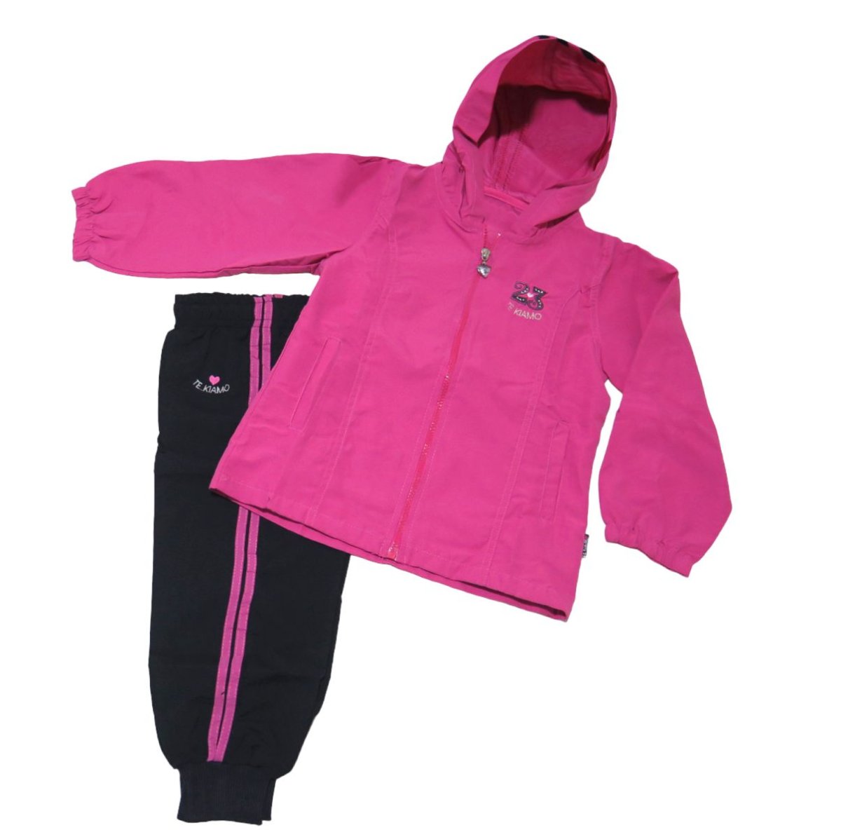 Conjunto Microfibra Campera y Pantalon Estampado