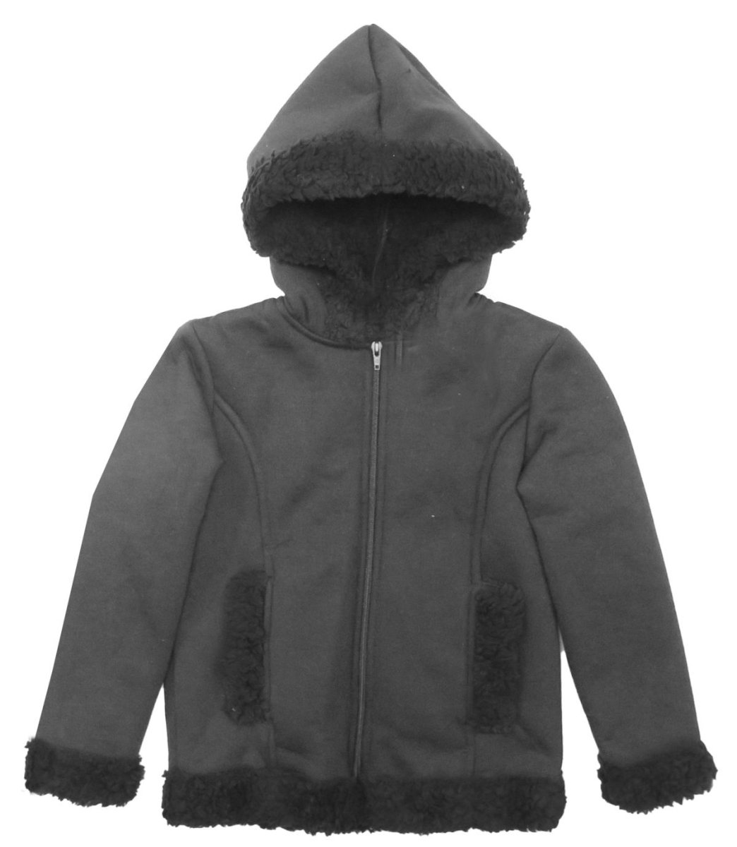 Campera de Algodon con Capucha - Interior de Cordero