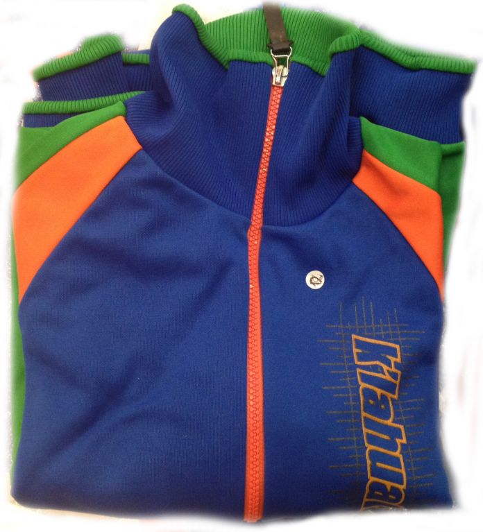 Conjuntos de Acetato Campera Estampado y Pantalon