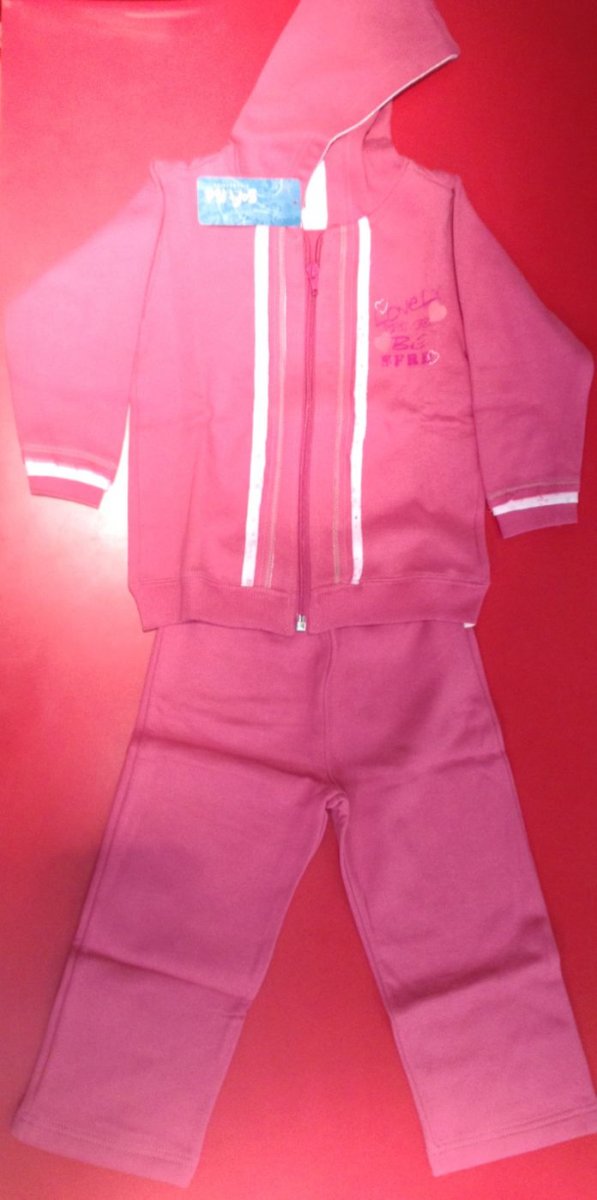 Conjunto Jogging Frisa Campera Estampada y Pantalon