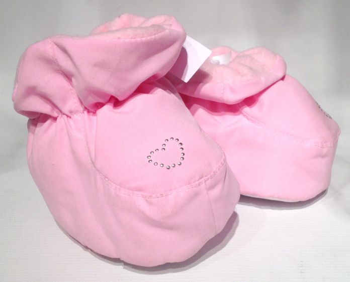 Botita De Microfibra Forrada En Polar Con Base Antideslizante