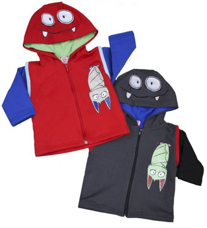 Campera de friza con capucha MURCIEL