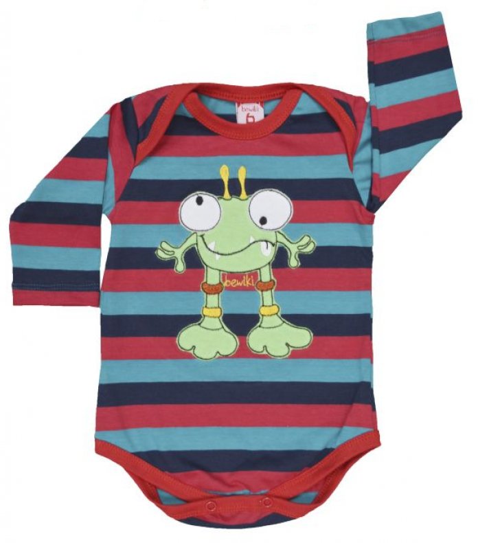 Body manga larga rayado TOBIAS