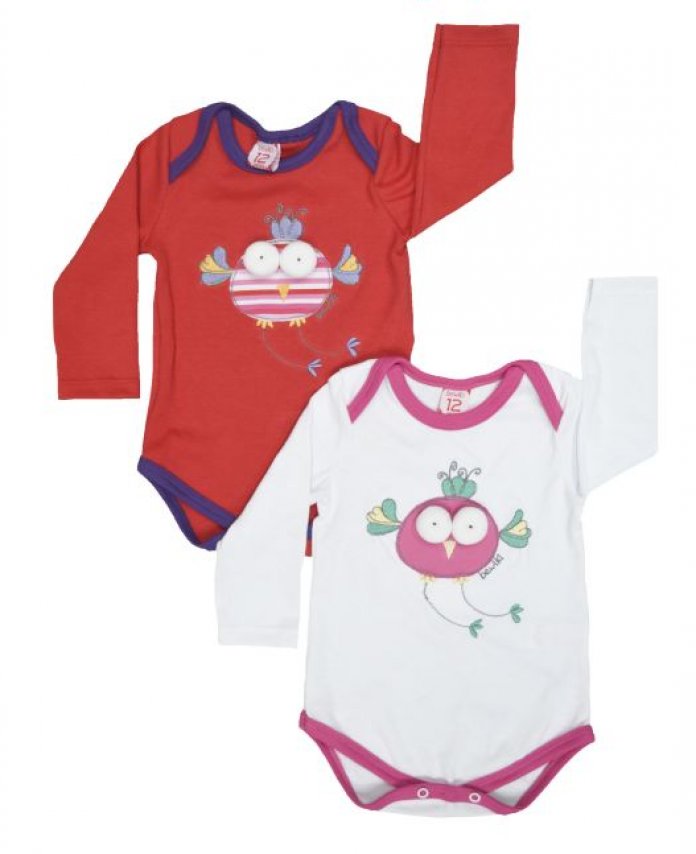 Body manga larga PAJARAPIA