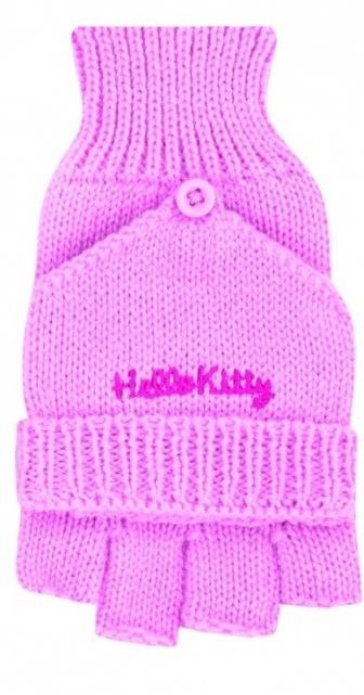 Guante Personaje Tejido Con Manopla Aplique Y Strass de Hello Kitty