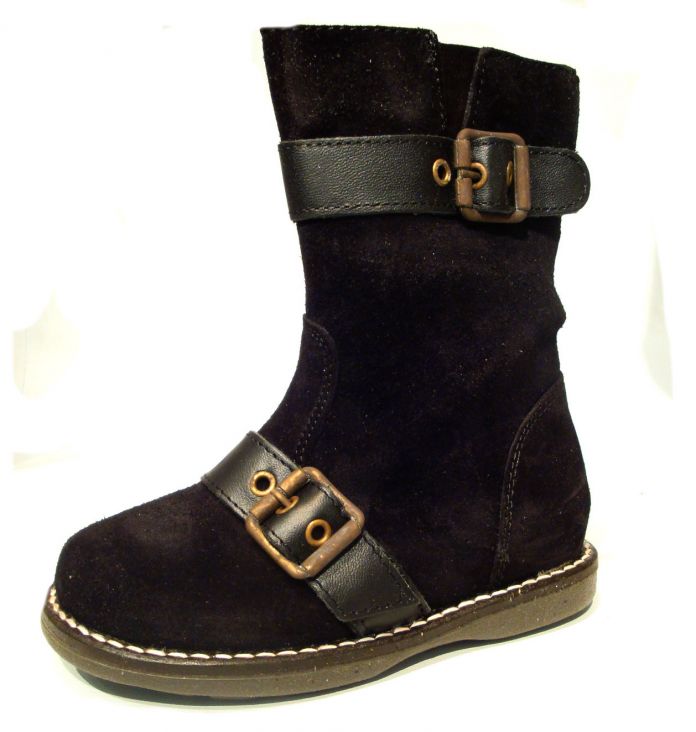 Bota Gamuza 2 Hebillas