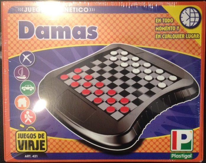 Juego de Damas Magnetico