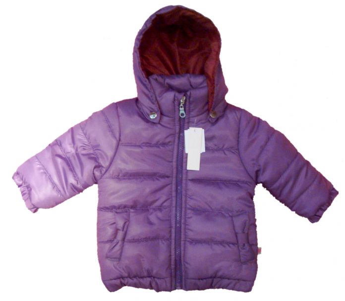 Campera de Microfibra y Wata con Capucha Desmontable