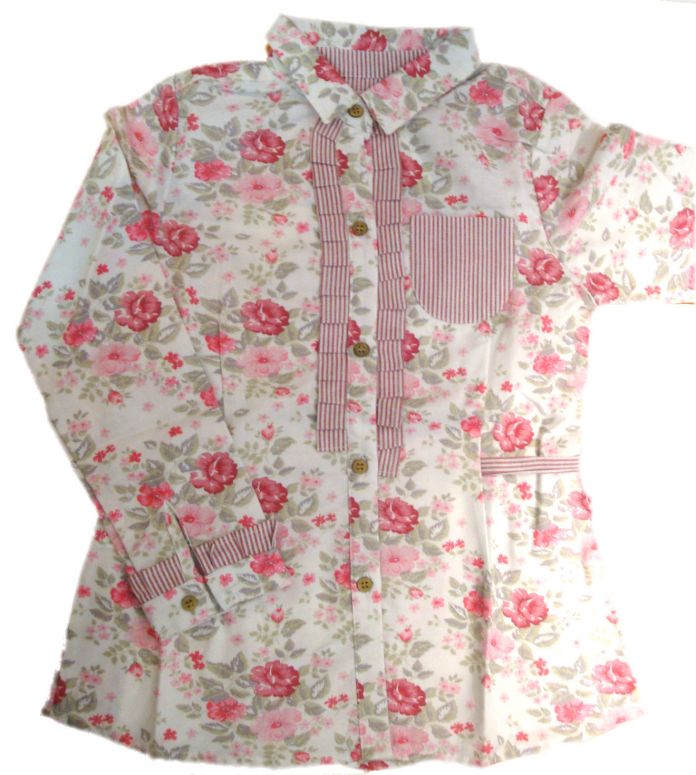 Camisa Twill Liberty Floreada