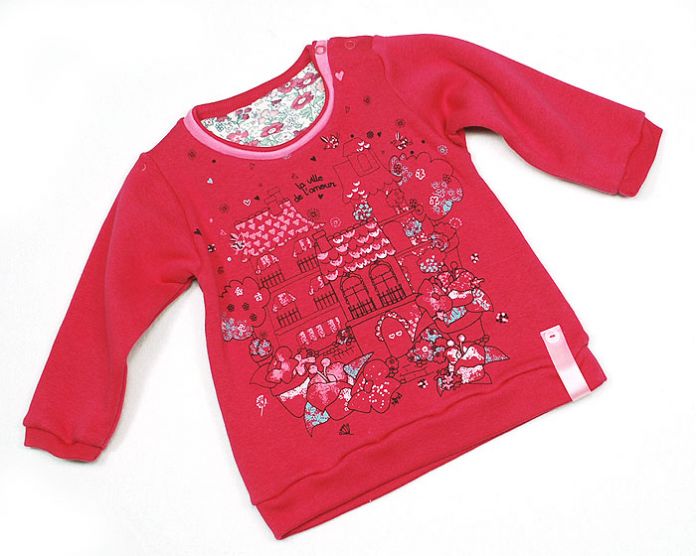 Buzo Invierno Base con estampado Casas