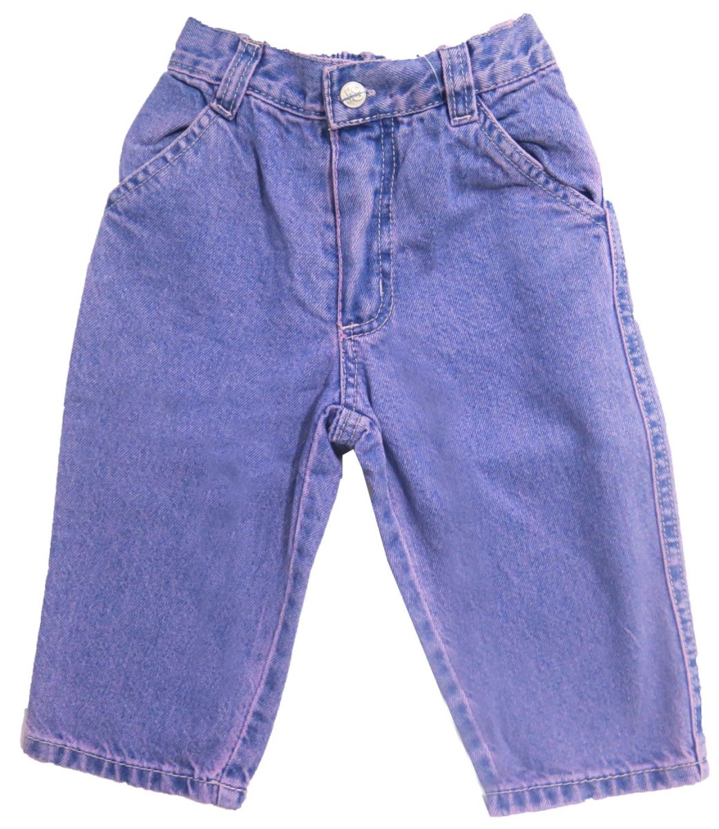 Pantalon de Jean color con elastico