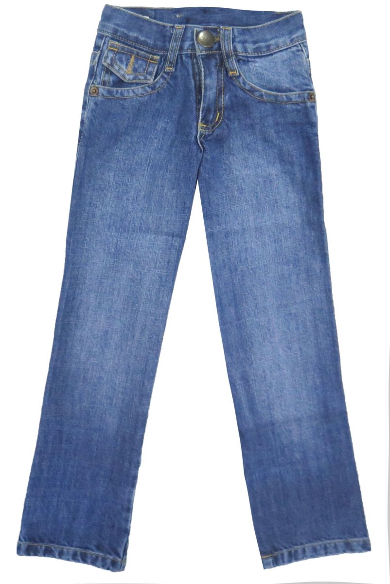 Pantalon de Jean con Tachas en Bolsillos Traseros